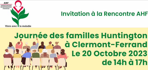 Journée de rencontre des malades Huntington et de leur famille à Clermont-Ferrand