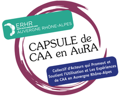 Logo du collectif CAPSULE de CAA en AuRA